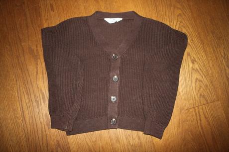 Hnedý sveter, h&m,152