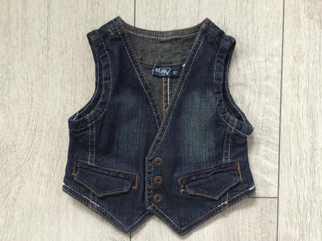 Dievcenska riflova vesta 18-24 mesiacov, okay,92