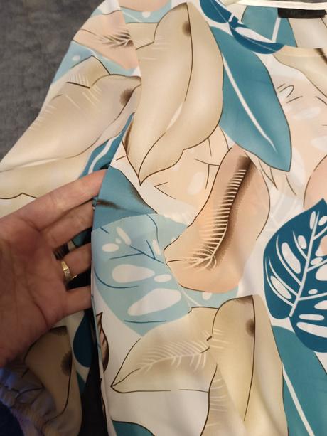 Blúzka/top s listami - m/l, m