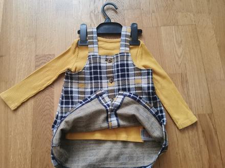 Šaty s horčicovým tričkom, f&f,92