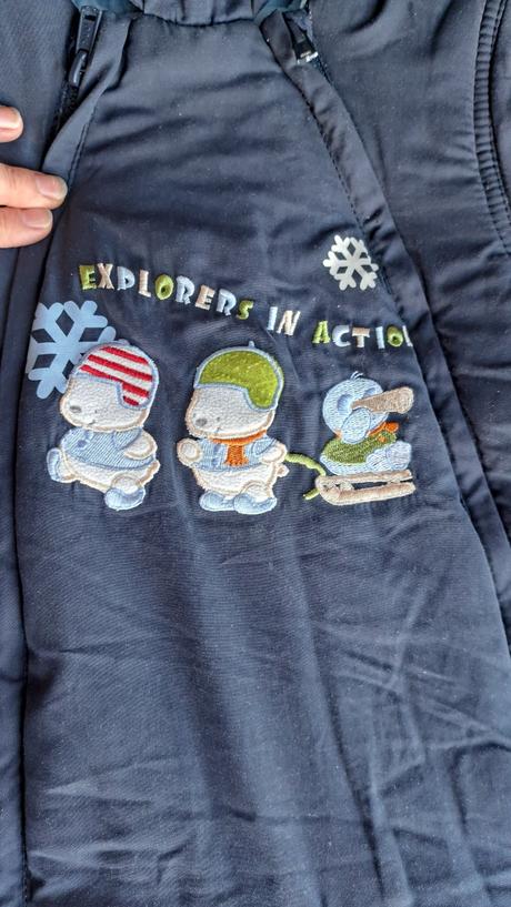 Chlapčenská zimná kombinéza veľ.68, c&a,68