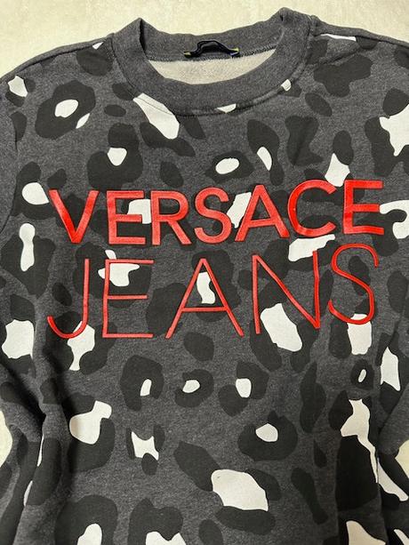 Tmavošedá mikina zn. versace jeans originál, versace,m