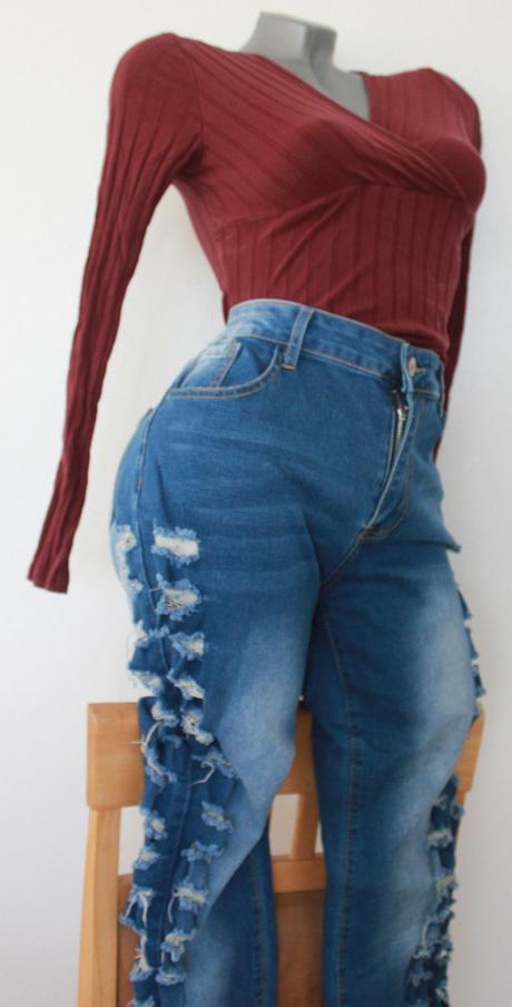 Potrhane originalne rifle, xl