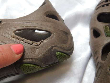 Gumene sandalky/crocs, 31