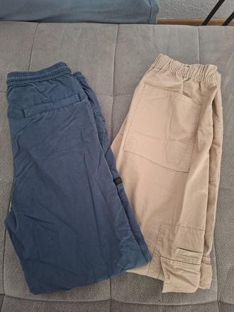 2x tensie nohavice, c&a,164