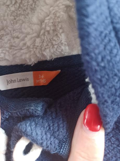 Detský kabátik 3-6 m., john lewis,68