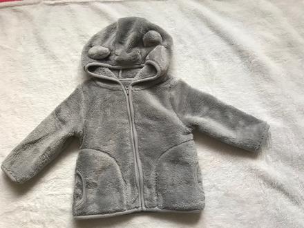 Teplá mikina na zips s kapucňou, 56