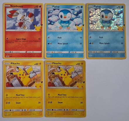 Pokémon karty "mcdonald's collection 2021", 