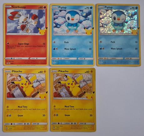 Pokémon karty "mcdonald's collection 2021", 