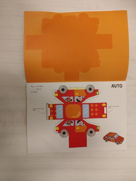 Vystrihovačky doprava 11 modelov, infoa, 30x21 cm, 