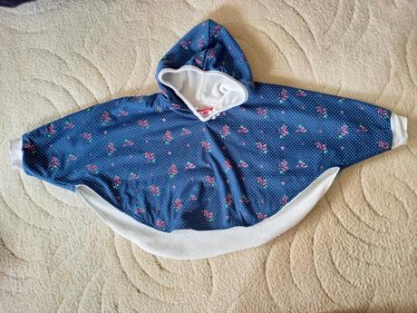 Zateplené pončo, 80