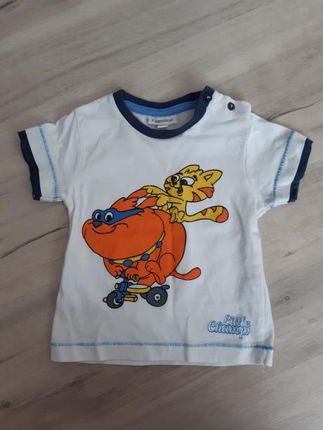 Tričko 2ks len opraté, h&m,62