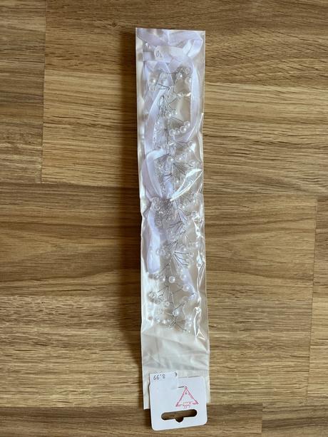 Vlasová ozdoba / čelenka s korálikmi,