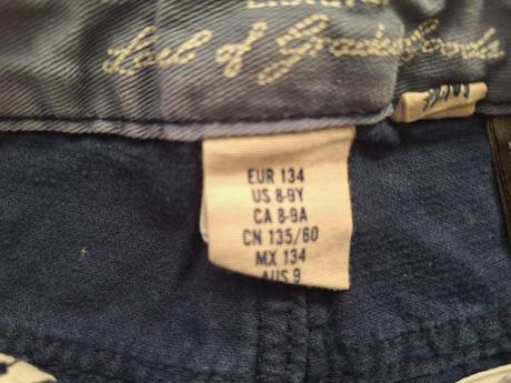 Nohavice, h&m,134