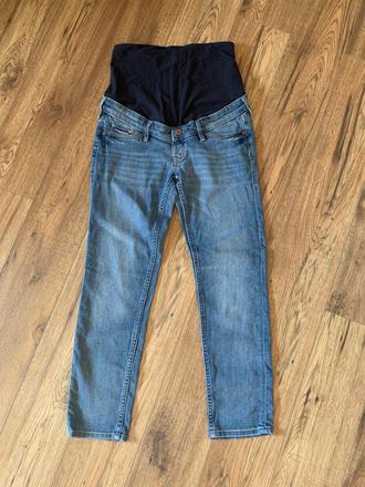 Tehotenske rifle skinny clenkove, h&m,40