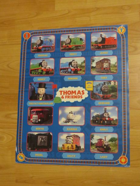 Plagát vláčik tomáš - 50x40cm,