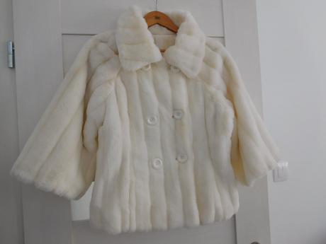 Kabátik bolérko krém m/l, m