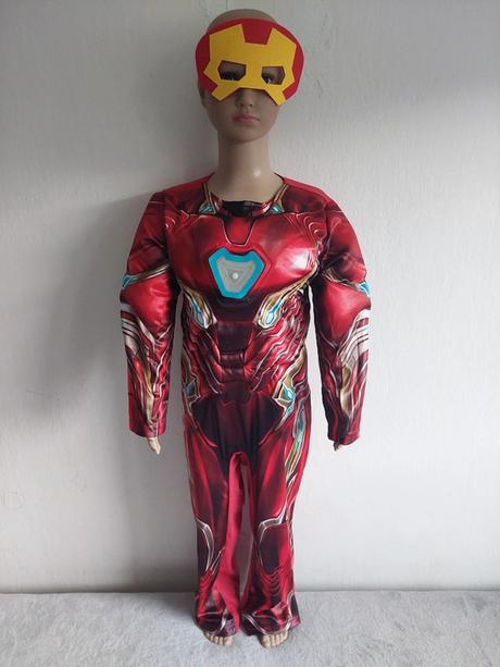 Iron man karnevalový komplet kostým veľ.110-116,