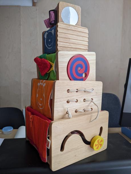 Drevená veža i'm toy, 