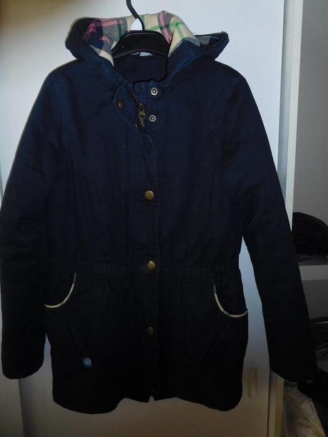 Tmavomodrá parka george, george,152