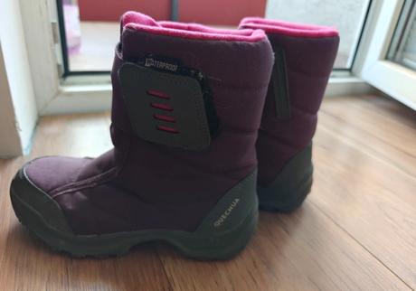 Dievčenské zimné boty, decathlon,34