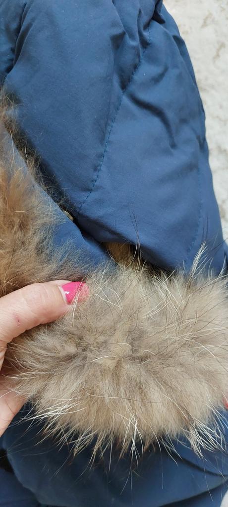 Páperový overal s pravou košušinkou canada goose, 98