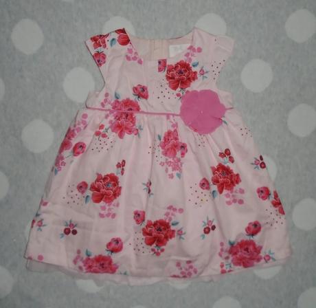 2 x šaty na 6 až 9 mesiacov, pepco,74