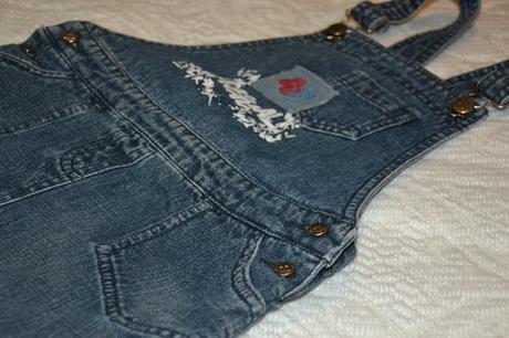 Perfektna stylova riflova suknicka na traky na3-5r, 104