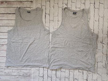 2x letné tielko, fishbone,l