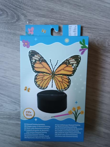 Nočné svetlo diamond painting, 