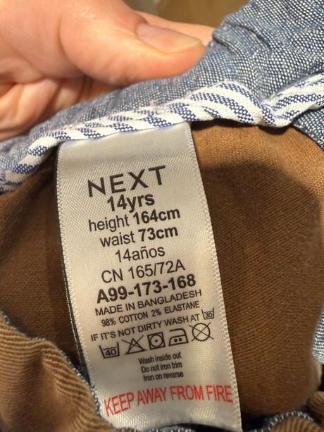 Next nohavice 2ks eu164, next,164