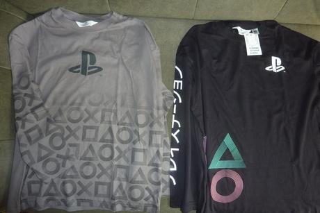 2ks tričká s dlhým ruk,h&m, h&m,146