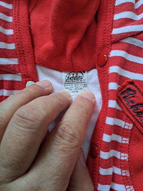 Súprava richelieu, rozm 68cm, richelieu,68