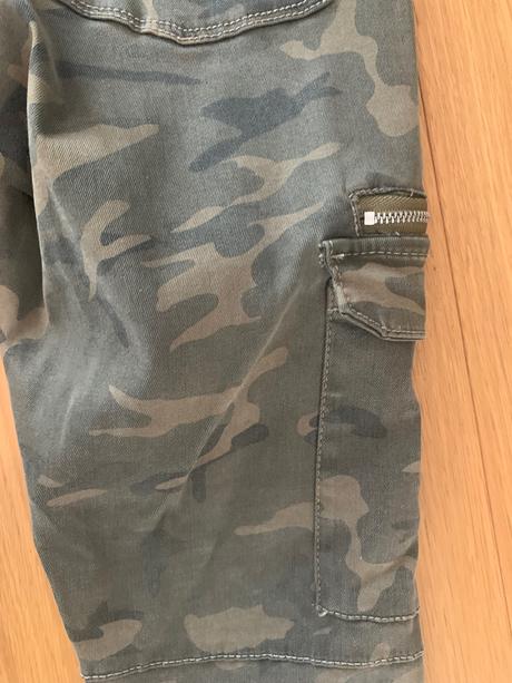 Zara kids khaki vojenské nohavice 164cm, zara,xs