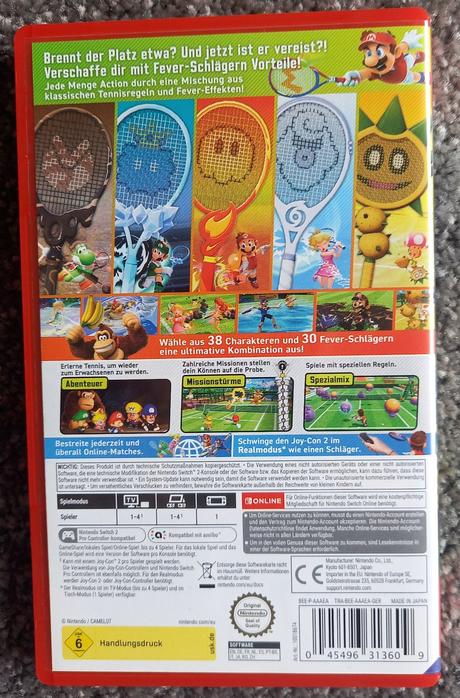 Mario tennis fever - hra na nintendo switch 2.,