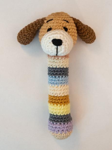 Háčkované hrkálky - zvieratká na "paličke", 