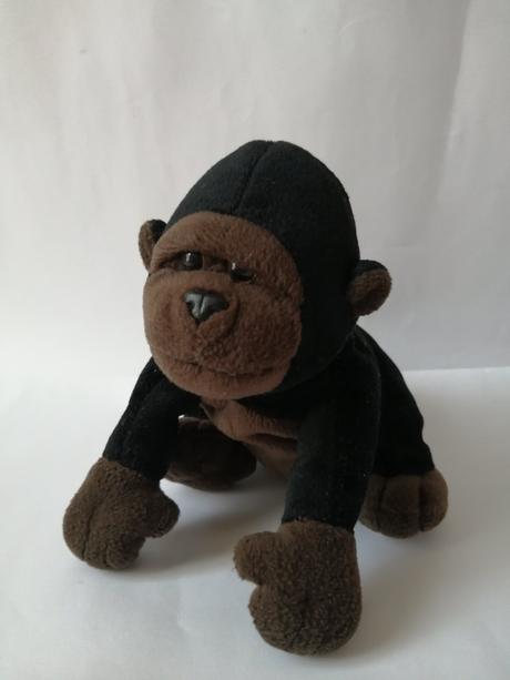 Plyšová opica gorila,