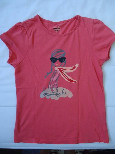 Lososové tričko vel.10 r zn. kids grafitti, 140