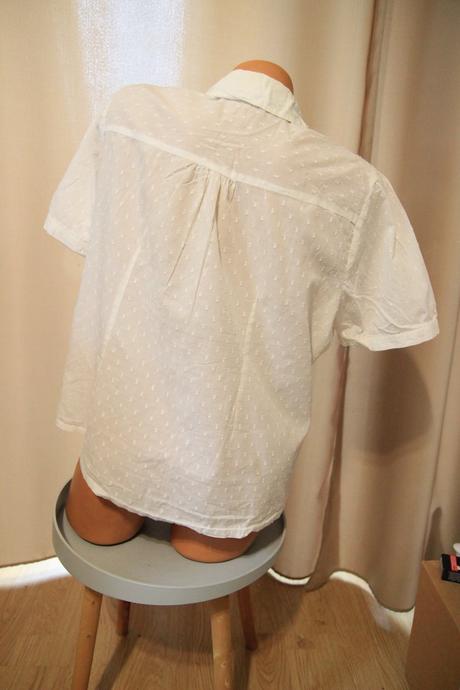 Biela bavlnená košeľa, xxl, xxl