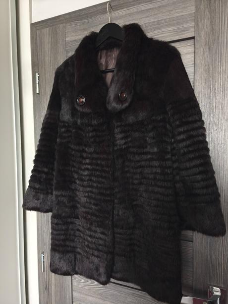 Luxusny pemiovy kozuch z norky, s