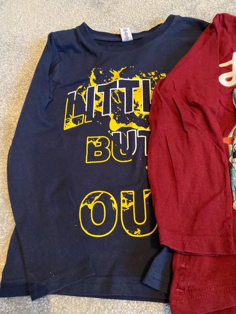 Detské trička dlhy rukáv, 110