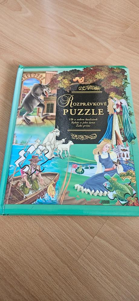 Rozpravkova knizka +puzzle,
