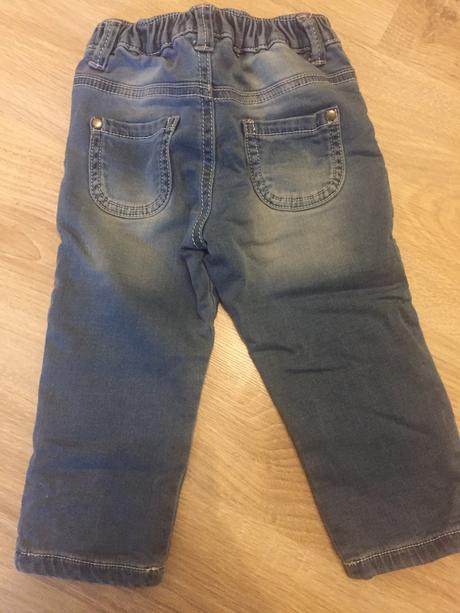 Riflové nohavice, f&f,80