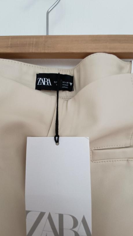 Koženkové nohavice, zara,l