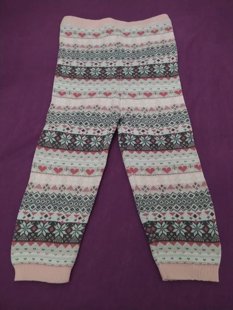 Pletené legíny, baby club,92