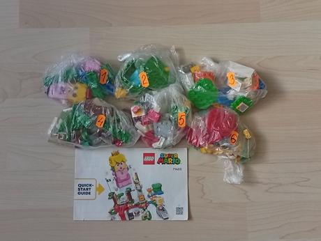 Lego super mario 71403 dobrodružstvo s peach, 