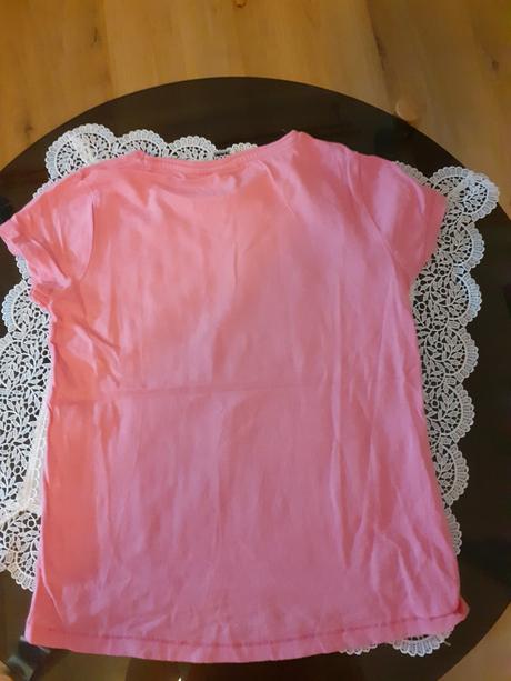 Ruzove dievcenske tricko s obrazkom daisy, disney,116