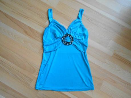 Tyrkysové tielko, pošta zdarma, s