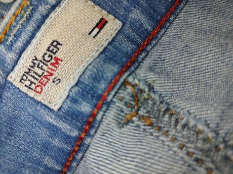 Sukňa riflová, tommy hilfiger,s