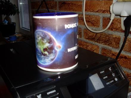 Pohár/hrnček/šálka s pekným mottom, 